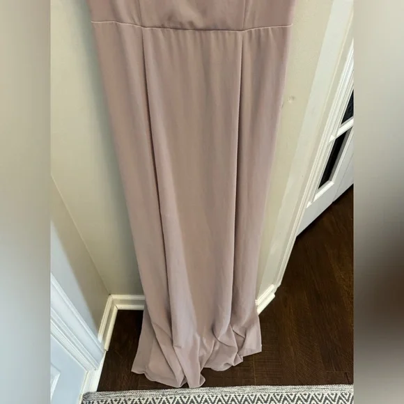 Show Me Your MuMu Jenn Maxi dress in Dusty Rose - Picture 4 of 8